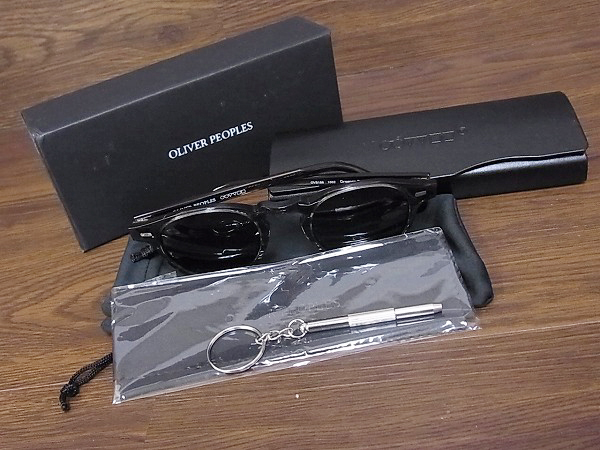 実際に弊社で買取させて頂いたOLIVER PEOPLES ボストン型サングラスGREGORY PECK/OV5186-1002の画像 9枚目