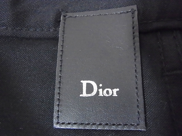 実際に弊社で買取させて頂いたDior homme/ディオール 09AW 裾ジップスキニーデニムパンツ/29の画像 2枚目