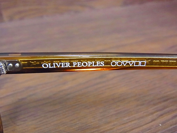 実際に弊社で買取させて頂いたOLIVER PEOPLES/オリバーピープルズ GREGORY PECK/OV5186-1011の画像 5枚目