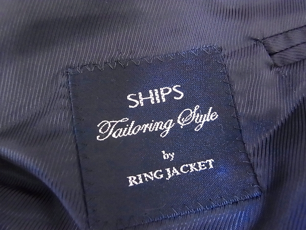 実際に弊社で買取させて頂いたSHIPS×RING JACKET×REDA 1Bウールテーラードジャケット/48の画像 2枚目