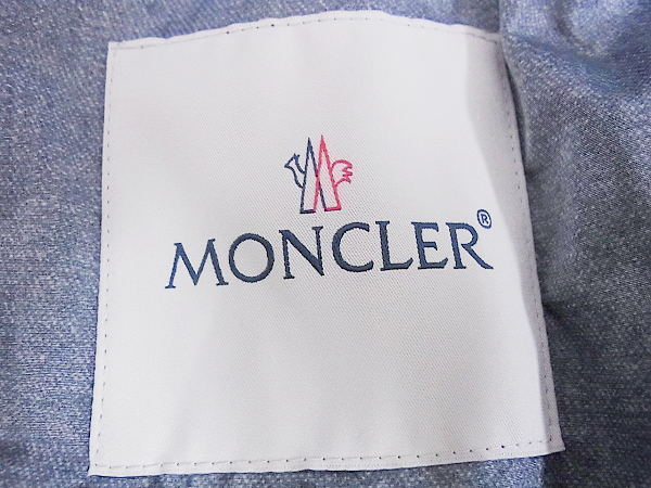 MONCLER/モンクレール [13万↑]デニム転写ナイロンジャケット 1の買取