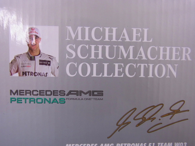 実際に弊社で買取させて頂いたミニチャンプス MICHAEL SCHUMACHER COLLECTION ミニカー 1/18の画像 7枚目