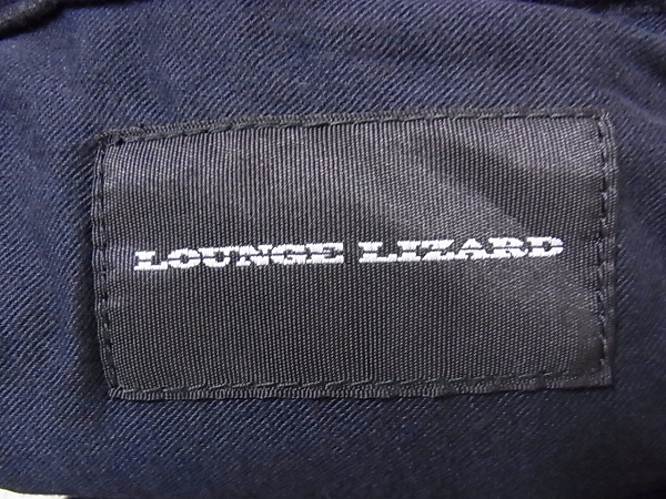 実際に弊社で買取させて頂いたLOUNGE LIZARD/ラウンジリザード パンツ ジップフライ 黒/1の画像 6枚目