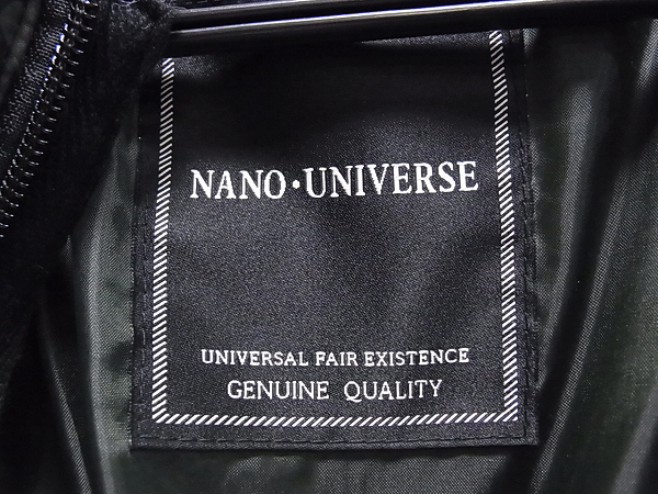 実際に弊社で買取させて頂いたnano universe/ナノユニバース カモ/中綿JKT/NUC51BZ0824TY/Sの画像 2枚目