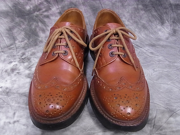 実際に弊社で買取させて頂いたTricker's/トリッカーズ カントリー ウィングチップ/76518/6.5の画像 1枚目