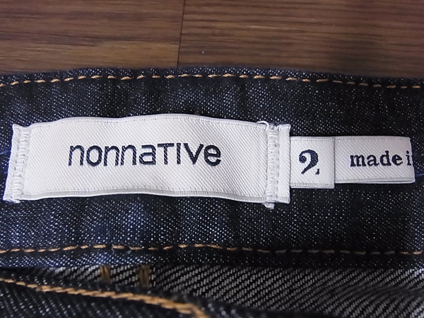 実際に弊社で買取させて頂いたnonnative/ノンネイティブ DWELLER 5P JEANS 赤耳 NN-P25033/2の画像 4枚目