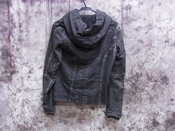 実際に弊社で買取させて頂いたMAJULIUS/エムエーユリウス COTTON TWILL ライダース AW12-13/1の画像 1枚目