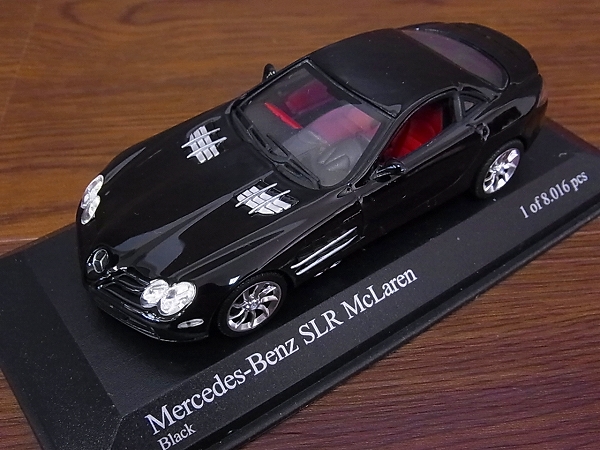 実際に弊社で買取させて頂いたMINICHAMPS ポルシェ356A/ベンツSLR-マクラーレン等 1/43 4点の画像 2枚目