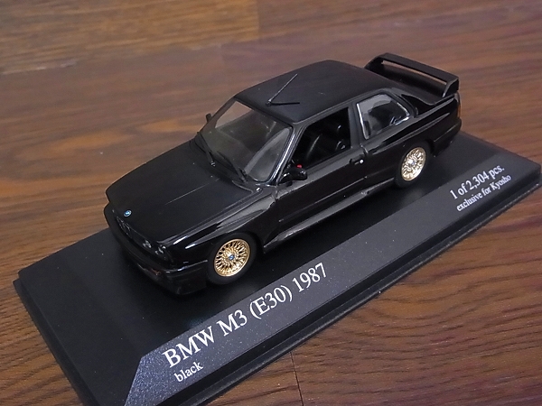 実際に弊社で買取させて頂いたMINICHAMPS BMW M3 1987/メルセデスベンツCLKDTM2002 1/43/3点の画像 2枚目