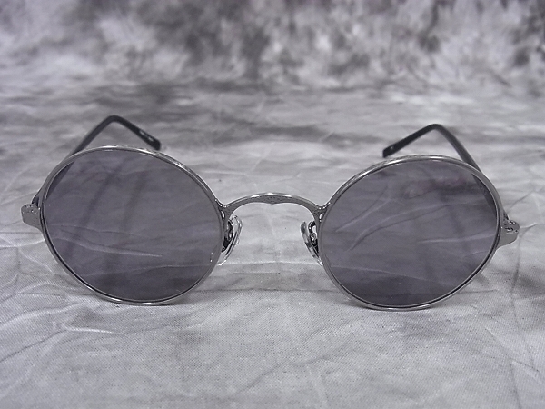 実際に弊社で買取させて頂いたOLIVER PEOPLES/オリバーピープルズ サングラス 銀×黒/OP-5 Pの画像 1枚目