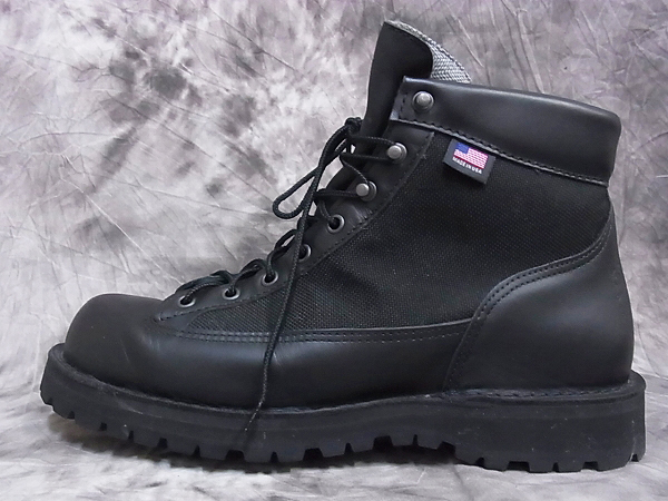 実際に弊社で買取させて頂いたDanner/ダナーライト トレッキングブーツ 黒 31400X/US9.5 の画像 4枚目