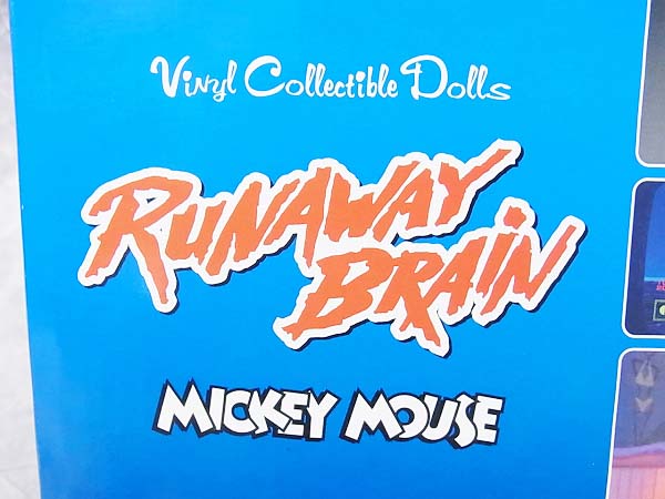 実際に弊社で買取させて頂いた［未開封］MEDICOMTOY×Disney VCD Runaway Brain ミッキー 1/6の画像 4枚目