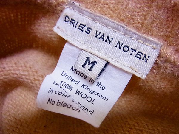 実際に弊社で買取させて頂いたDRIES VAN NOTEN/ドリスヴァンノッテン Vネックウールニット/Mの画像 2枚目