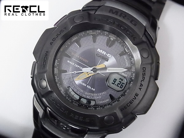 G-SHOCK MR-G 電波/ソーラー メタルバンド/MRG-3000DJ-1AJFの買取実績