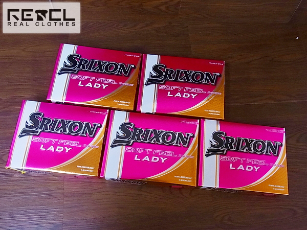 実際に弊社で買取させて頂いたSRIXON/スリクソン SOFT FEEL LADY パッションピンク 5点SET