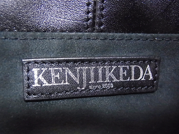 実際に弊社で買取させて頂いたKENJIIKEDA/ケンジ イケダ 迷彩柄ナイロンボストンバック 黒の画像 2枚目