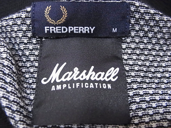 FRED PERRY/フレッドペリー×Marshall コラボ ポロシャツ/Mの買取実績 