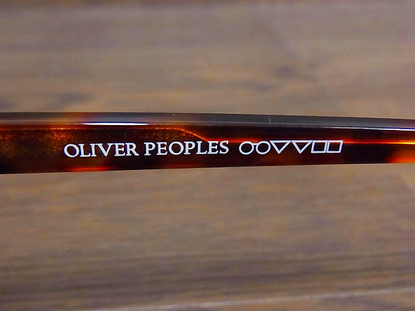 実際に弊社で買取させて頂いたOLIVER PEOPLES/オリバーピープルズ GREGORY PECK/OV5186-1483の画像 5枚目