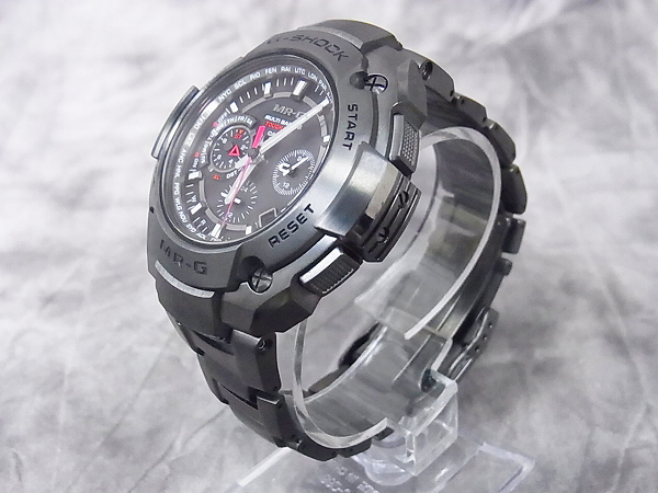 実際に弊社で買取させて頂いたG-SHOCK MR-G タフムーブメント ソーラー/MRG-8100B-1AJFの画像 2枚目