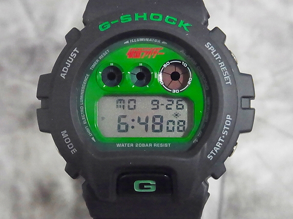 実際に弊社で買取させて頂いたG-SHOCK×仮面ライダー 石ノ森章太郎 生誕70周年記念/DW-6900FSの画像 1枚目