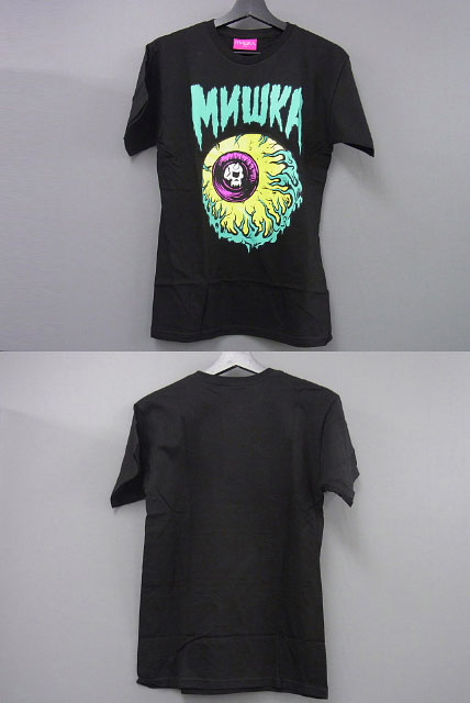 実際に弊社で買取させて頂いたMISHKA/ミシカ プリント半袖Tシャツ 黒/紺 S 4点セットの画像 2枚目