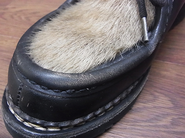 実際に弊社で買取させて頂いたPARABOOT/パラブーツ ミカエルフォックス 革靴/レザー 22574/41の画像 9枚目