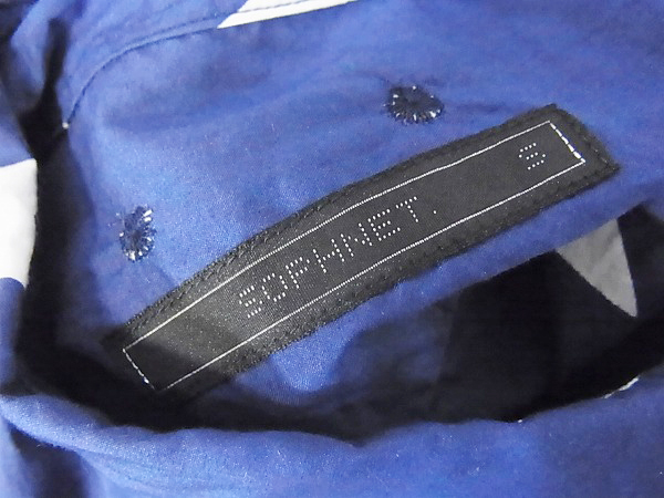 実際に弊社で買取させて頂いたSOPHNET/ソフネット STAR B.D SHIRT 16SS 長袖シャツ 星柄/Sの画像 2枚目