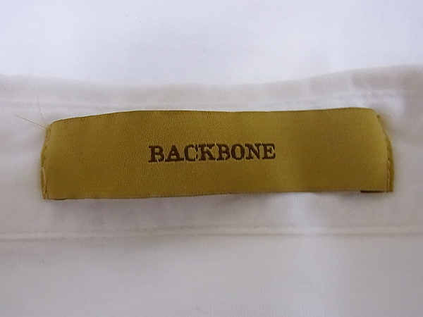 実際に弊社で買取させて頂いたBACKBONE/バックボーン　ボタンダウンシャツ　BB14SS-S16 Sの画像 2枚目