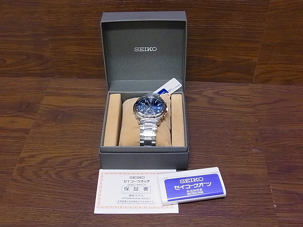 SEIKO/セイコー クロノグラフ 海外/腕時計 SND193P/7T92-0CA0の買取