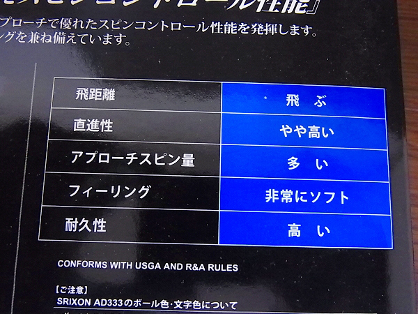 実際に弊社で買取させて頂いたスリクソン 14年モデル AD333 パッションオレンジ 3点SETの画像 3枚目