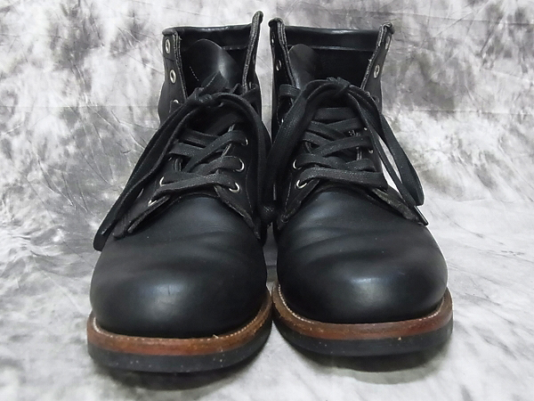 実際に弊社で買取させて頂いたCHIPPEWA/チペワ 7ホール レースアップ レザー ショートブーツの画像 1枚目