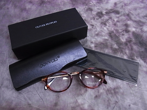 実際に弊社で買取させて頂いたOLIVER PEOPLES/オリバーピープルズ 金属フレーム CV5265の画像 9枚目