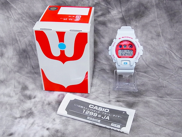 実際に弊社で買取させて頂いたG-SHOCK×ウルトラマン 誕生40周年記念 限定モデル/DW-6900FSの画像 9枚目