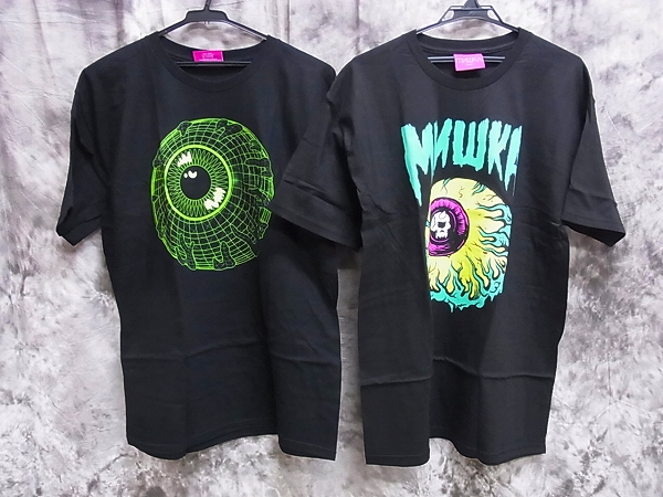 実際に弊社で買取させて頂いたMISHKA/ミシカ 目玉/熊 プリントカットソー 4点セット Lの画像 3枚目