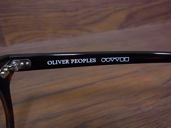 実際に弊社で買取させて頂いたOLIVER PEOPLES/オリバーピープルズ GREGORY PECK/OV5186-1004の画像 5枚目