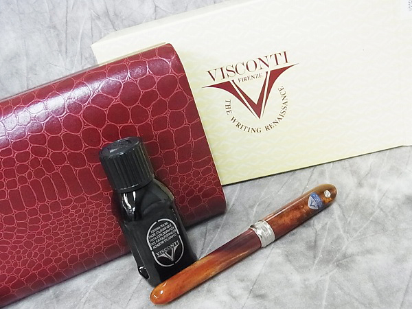 実際に弊社で買取させて頂いたVISCONTI/ヴィスコンティ Van Gogh/ゴッホ マーブル 万年筆の画像 8枚目