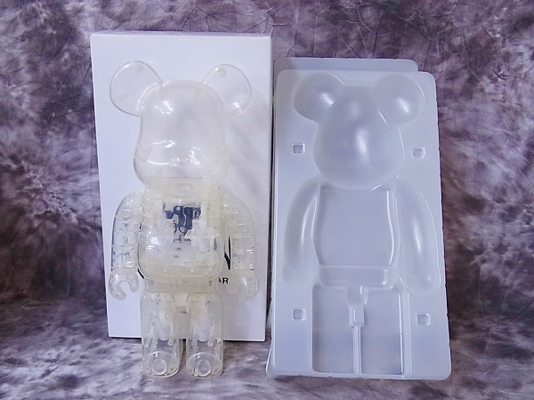 実際に弊社で買取させて頂いたBE@RBRICK ギャルソン×MEDICOM TOY 限定/Happy Ribbon 400％の画像 9枚目