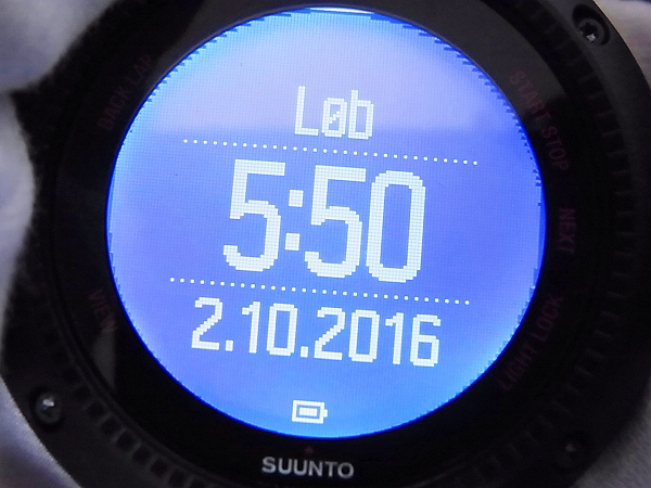 実際に弊社で買取させて頂いたSUUNTO/スント AMBIT3 RUN/アンビット3 ラン 黒/SS021257000の画像 2枚目