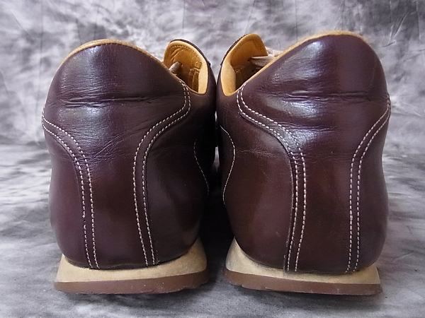 実際に弊社で買取させて頂いたSANTONI/サントーニ メンフィス レザー/革靴 スニーカー/茶/6.5の画像 2枚目