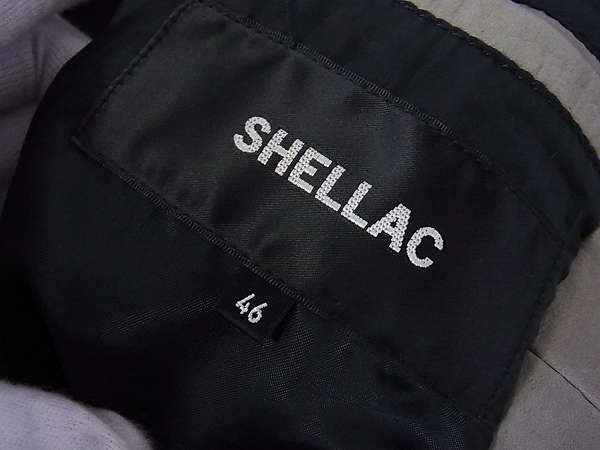 実際に弊社で買取させて頂いたSHELLAC/シェラック カウレザー ミリタリーブルゾン/46の画像 2枚目