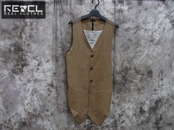 実際に弊社で買取させて頂いたL.G.B./ルグランブルー VEST LONG/ベスト 茶系/M 66231K/1