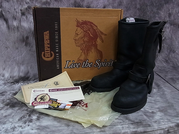 実際に弊社で買取させて頂いたCHIPPEWA/チペワ スチールトゥ/エンジニアブーツ 27863/8.5の画像 9枚目