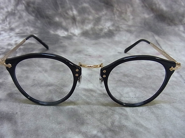 実際に弊社で買取させて頂いたOLIVER PEOPLES/オリバーピープルズ 505 BK Limited Edition 雅の画像 3枚目