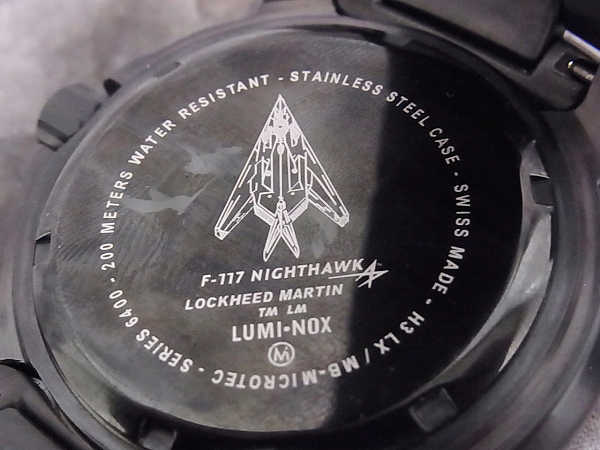 LUMINOX/ルミノックス F-117 ステルス ナイトホーク腕時計/6402の買取 ...
