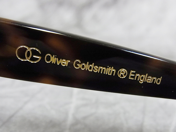 実際に弊社で買取させて頂いたOliver Goldsmith/オリバーゴールドスミス カウンセラー デミ柄の画像 5枚目