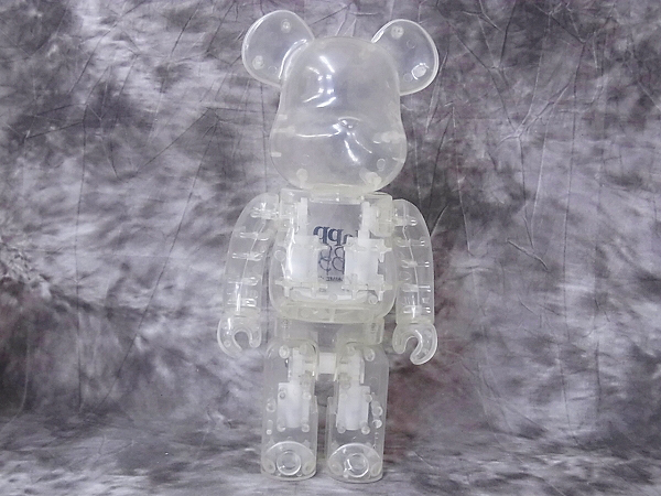 実際に弊社で買取させて頂いたBE@RBRICK ギャルソン×MEDICOM TOY 限定/Happy Ribbon 400％の画像 1枚目