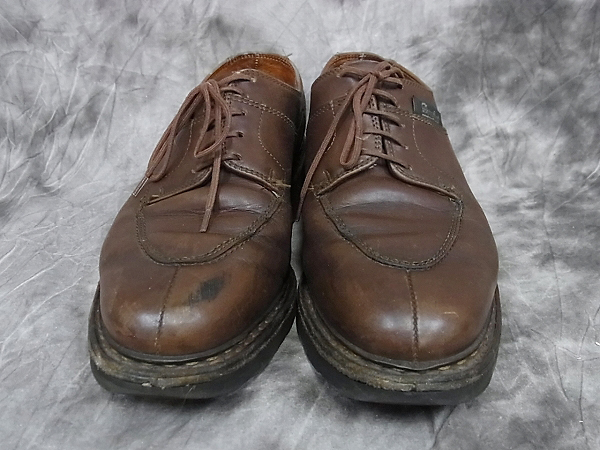 実際に弊社で買取させて頂いたParaboot/パラブーツ ニューヨーク Uチップ レザーシューズ/5.5の画像 1枚目