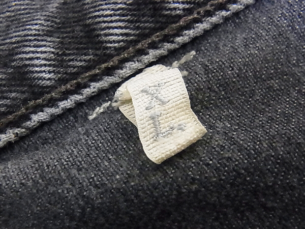 実際に弊社で買取させて頂いたsoloist THE JEAN.X.0276 リメイクパッチワークデニムパンツ XLの画像 5枚目