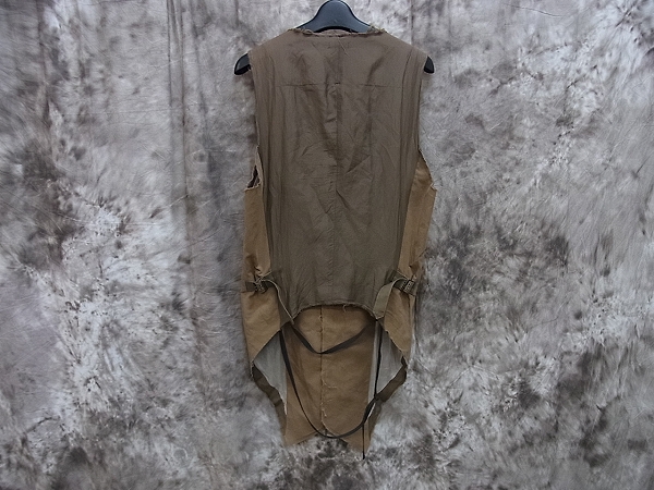 実際に弊社で買取させて頂いたL.G.B./ルグランブルー VEST LONG/ベスト 茶系/M 66231K/1の画像 1枚目