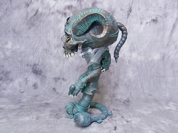 実際に弊社で買取させて頂いたメディコムトイ PUSHEAD/パスヘッド snotblower Teal Blue 1/6の画像 4枚目